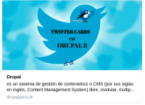 twitter cards en drupal 8