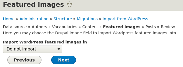 migracion wordpress drupal