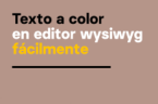 imagen de texto a color