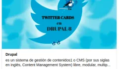 twitter cards en drupal 8